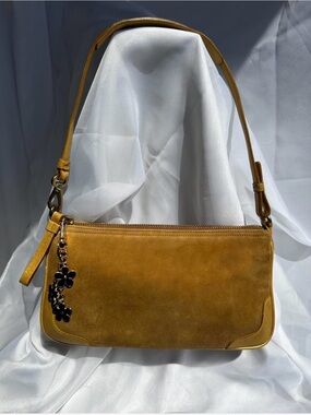 Coach Vintage Y2K Suede Shoulder Bag